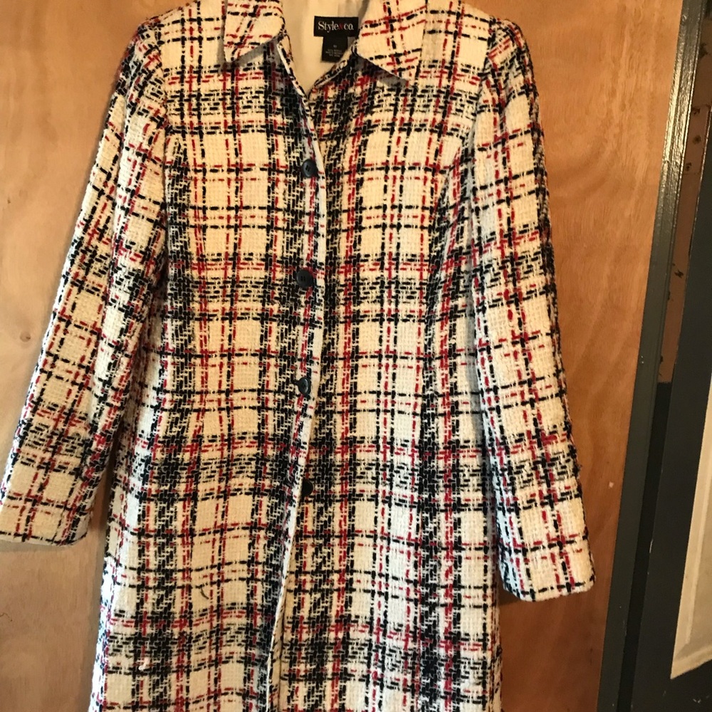 Style & Company Ladies Long Coat Size 10